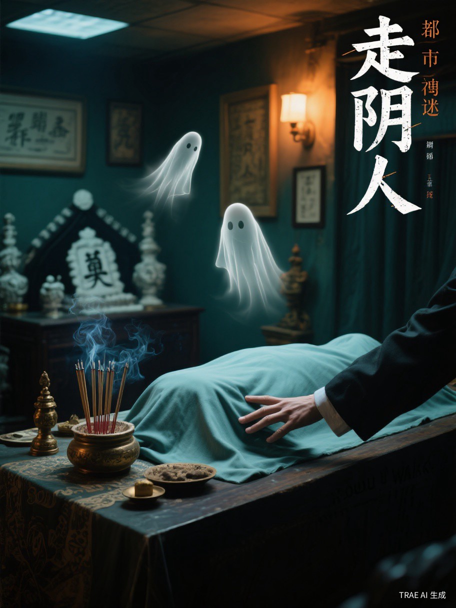 走阴人 - 灯下白著 | 都市民俗悬疑小说封面