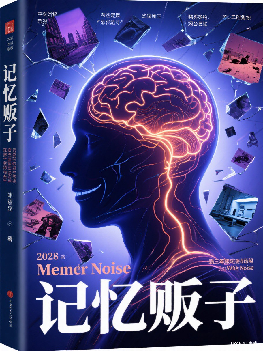 记忆贩子 - 沈夜行著 | 悬疑小说封面